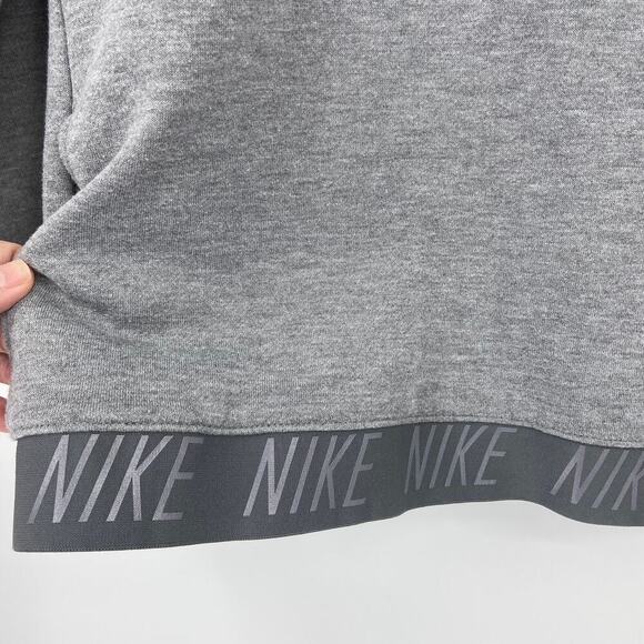 Nike Turtleneck Sweatshirt Women's Size M Gray Pullover Dri-Fit - Picture 4 of 12